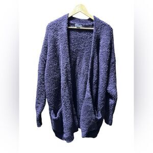 BAREFOOT DREAMS | cozychic cardigan L/XL blanket wrap